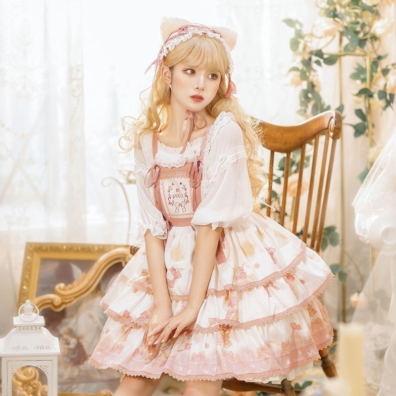 かわいい ロリータ セクシーかわいいコスプレハロウィン衣装 成人式女性 ワンピースミ制服 パーティードレスJkセット ふわふわ プリンセスドレスロールプレイングロリ ータ 2025福袋