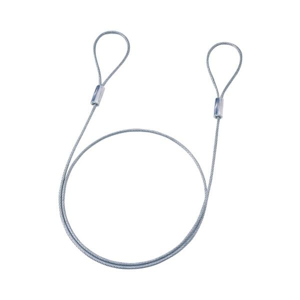 (まとめ)サンワサプライ eセキュリティ(ワイヤー1.0m・3.5mm) SLE-1W-1(×10セット)