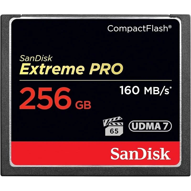 【即納】【256GB】 SanDisk/サンディスク コンパクトフラッシュ 160MB/s 1067倍速 UDMA7対応 海外リテール Extreme Pro SDCFXPS-256G-X46