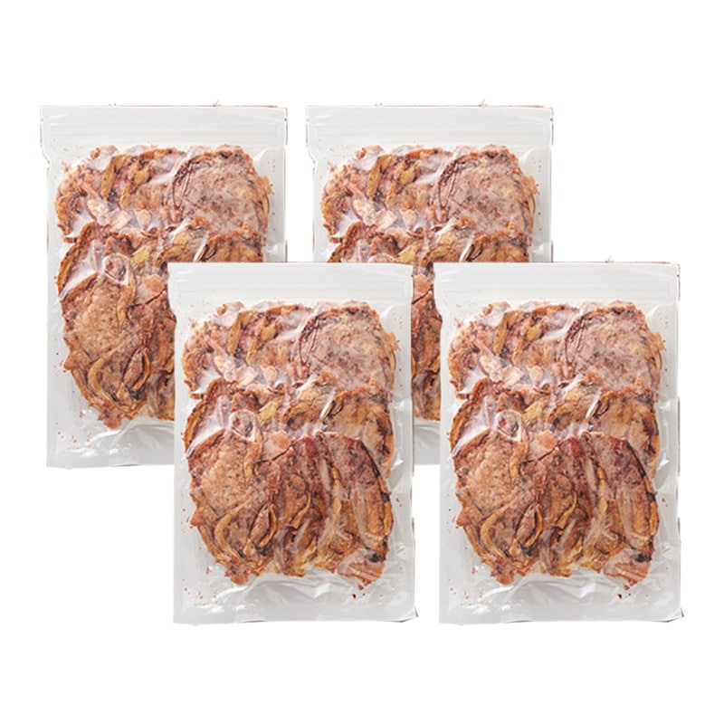 いか下足焼き 150g 4袋セット おつまみ おやつ 甘辛味 珍味 ゲソ 手焼き 煎餅 天然生活