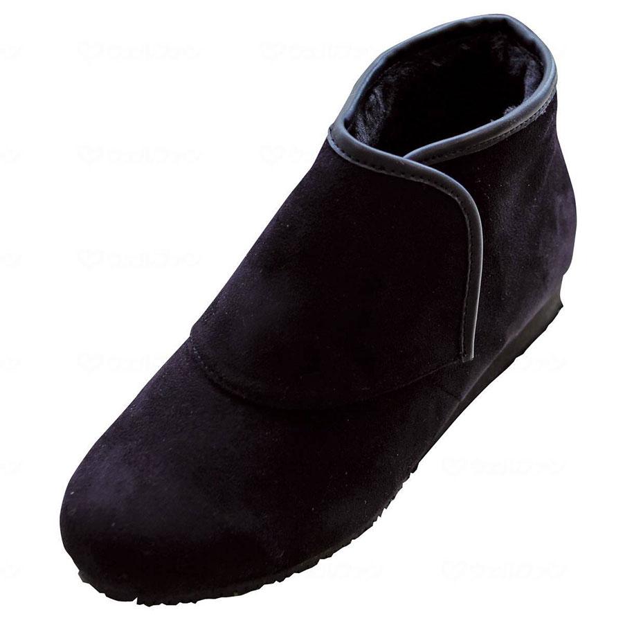 防寒ブーツ リシェス 防滑ソール　紳士用/ブラック/M