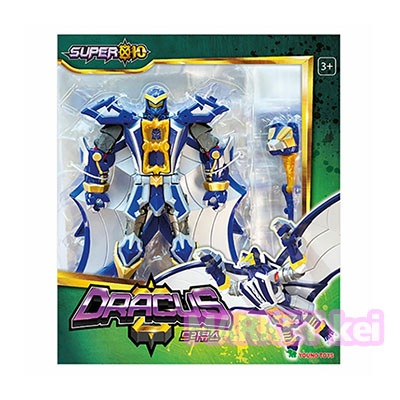 【スーパーテン/ドラキュース】韓国アニメ/2022/正品/闇の伯爵/ビースト/二段変身/変身ロボット