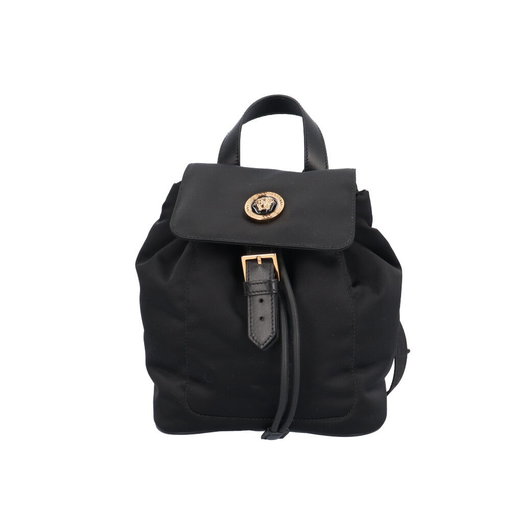 ヴェルサーチ ミニリュック ラ メドゥーサ リュック・デイパック ナイロン 1013792 1A02155 1B00V VERSACE 中古 美品