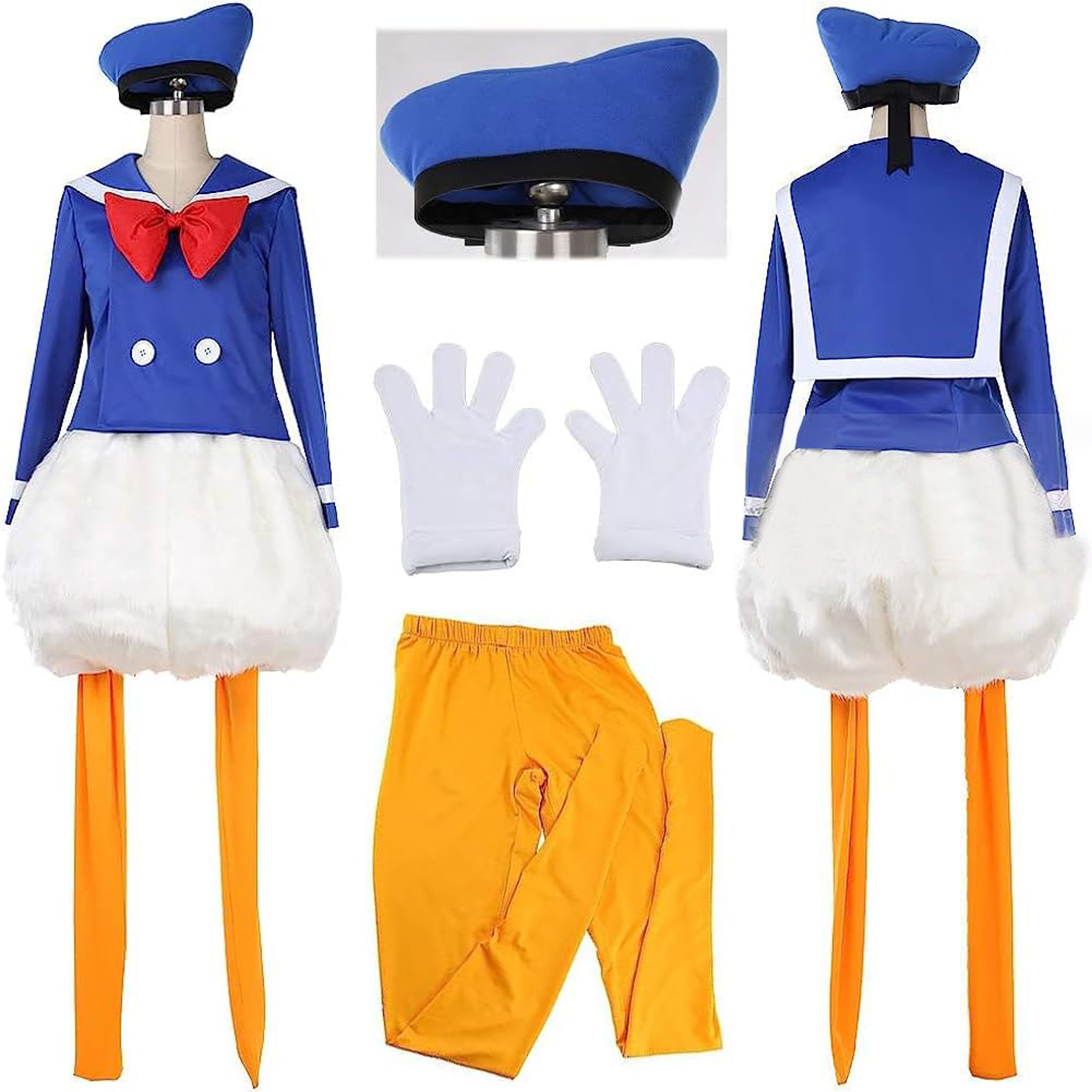 東京ディズニーランド ドナルド ダック ドナルド 海軍服 フォントルロイダック コスプレ 衣装 tdl ドナルドダック お尻 コスチューム ハロウィン 仮装 変装 ステージ服 舞台服 イベント