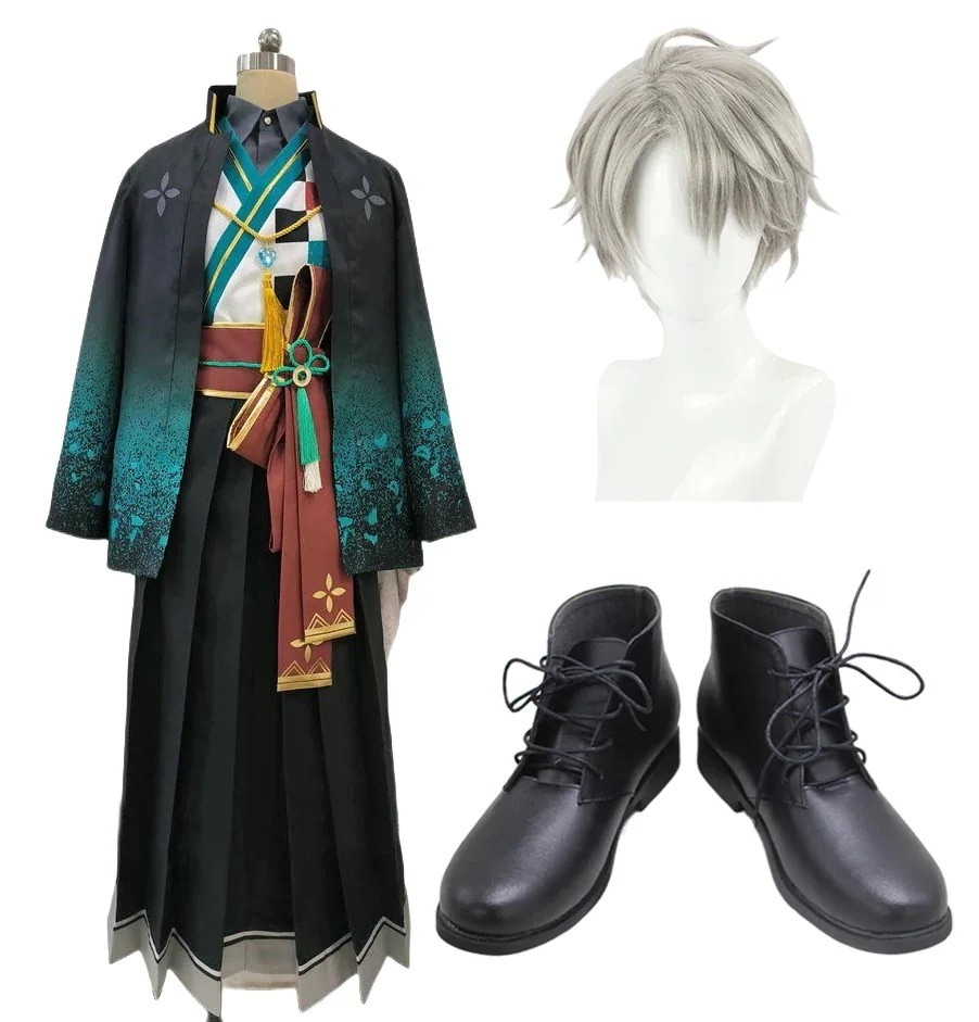 コスプレ衣甲斐田晴　ウィッグ靴付きバーチャルYouTuberVTuberにじさんじ甲斐田晴浴衣和服イベントパーティー変演出服祝贈り物クリスマスパーティー文化祭30%までに制限