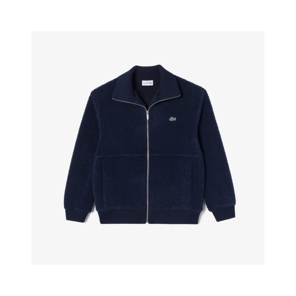 ラコステメンズワイドリブカラーフリースジャケット SH880E-54N HDE