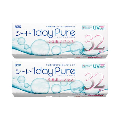 他サイト： ワンデーピュアうるおいプラス（96枚）1箱　コンタクトレンズ ワンデーピュアの商品画像