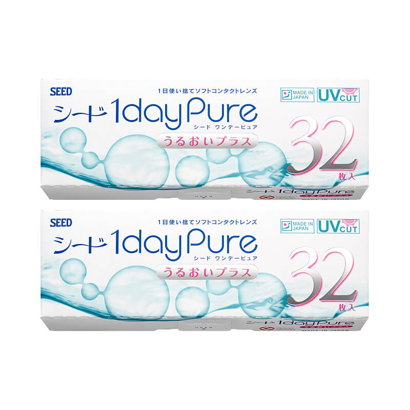 32枚入 [ 2箱 ] ワンデーピュアうるおいプラス