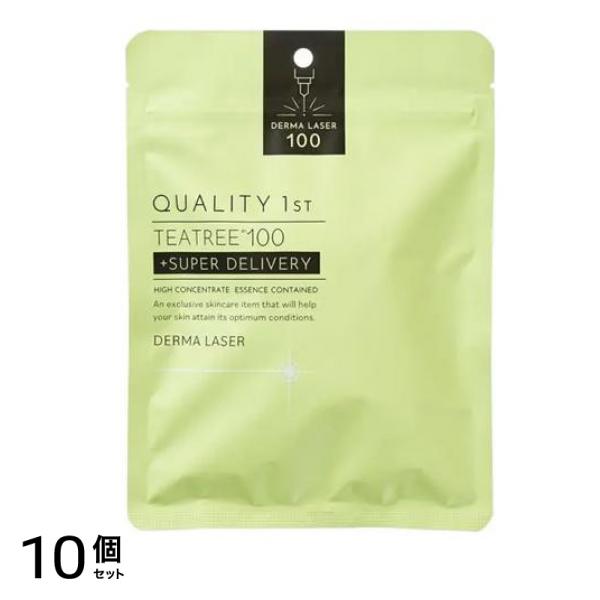 クオリティファースト ダーマレーザー スーパーTEA TREE100 マスク 7枚入 10個セット