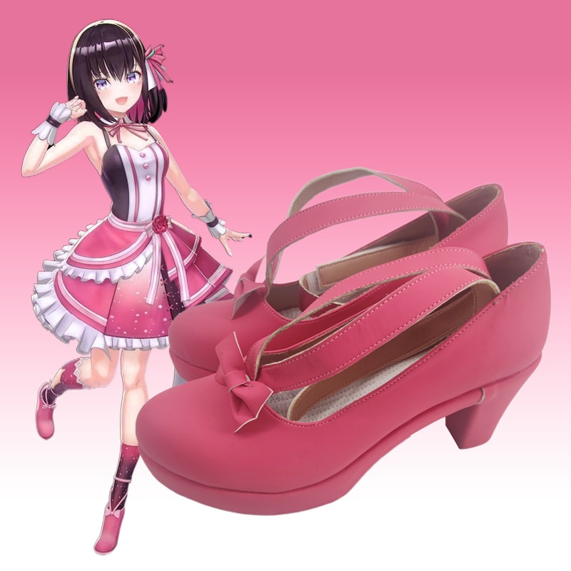 ホロライブ Zkiコスシューズ 2dアニメーション展示パフォーマンスシューズ