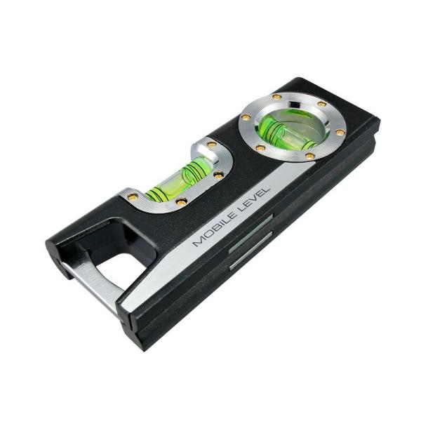 タジマ モバイルレベル120ブラック ML－120BK 大工道具 測定具 小型 多用途レベル