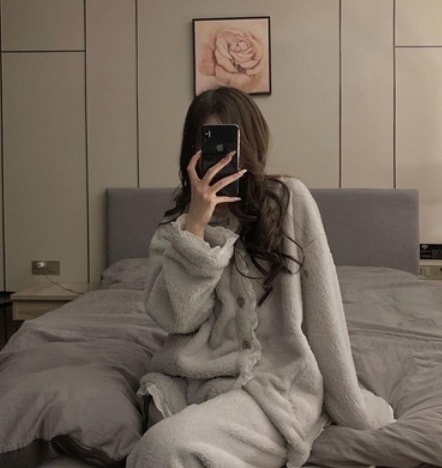 もこもこパジャマ上下セット ルームウェア 上下セット 袖あり 長袖 綿 爽やか かわいい グレー M L XL 2XL 可愛い きれいめ シンプル カジュアル 上品 おしゃれ かっこいい レトロ