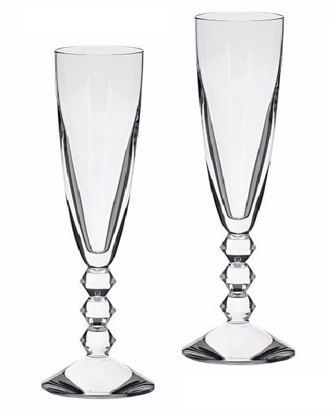 2811801 ペア ベガ シャンパンフルート クリスタルガラス 22.6cm 190ml 客数/2