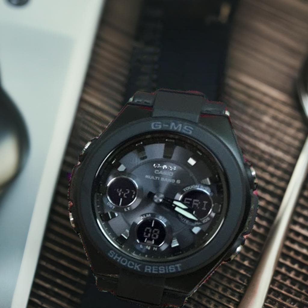 BABY-G カシオ MSG-W100G-1AJF ソーラー電波 プレゼント腕時計 ラッピング無料 baby-g 国内正規品 新品 あす楽対応 手書きのメッセージカード ほんのり好きでいてくだ