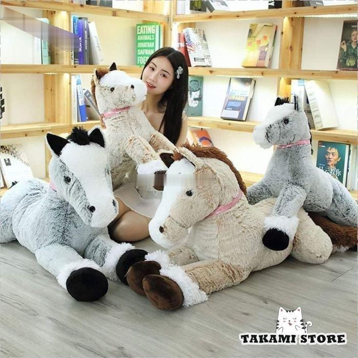 抱き枕 ぬいぐるみ 馬の枕 枕馬のぬいぐるみ ソフト 癒しの枕 快適な サンパッド 子供 ハロウン ギフト ふわふわ 特大グッズ 室内装飾 プレゼント