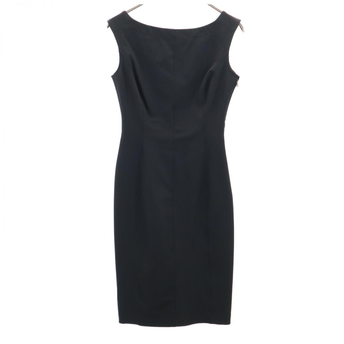 ノースリーブ ミニワンピース 40 ブラック レディース