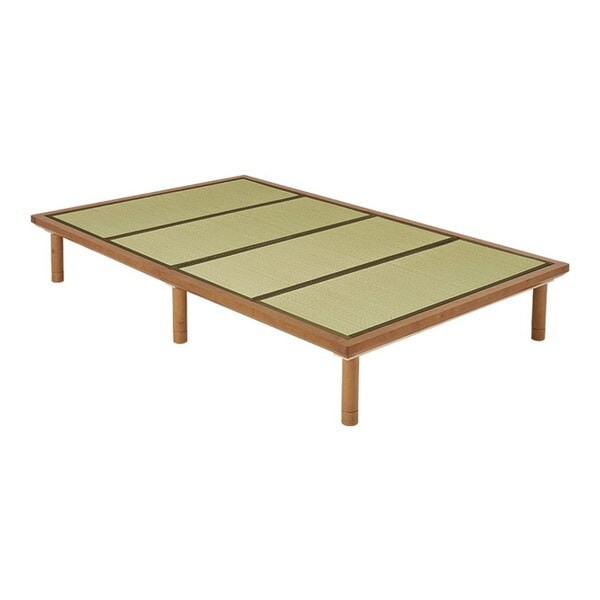 WB-7717SD-LBRクラマ 畳セミダブルベッド メーカー直送