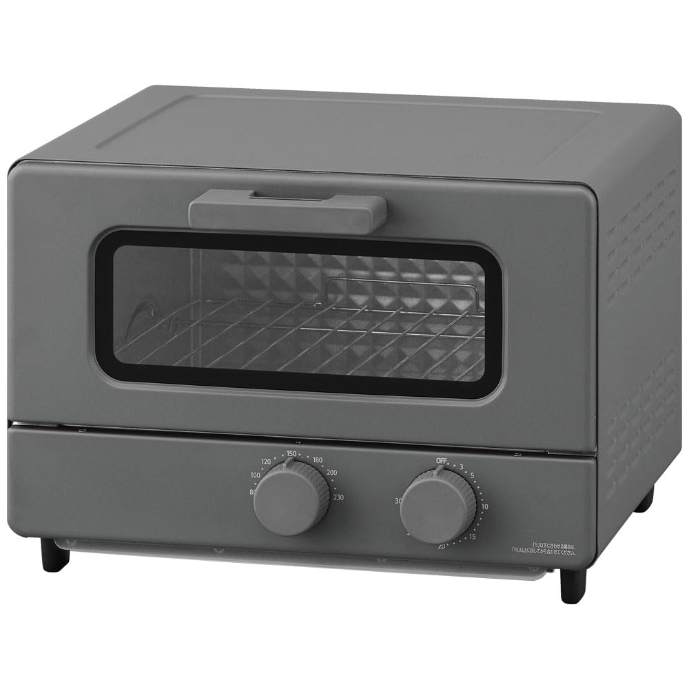 即日発送 アイリスオーヤマ オーブントースター 4枚焼き 温度調節無段階 80~230℃ 30分タイマー 1200W トレー付き シンプル お手入れ簡単 EOT-401-H ウォームグレー