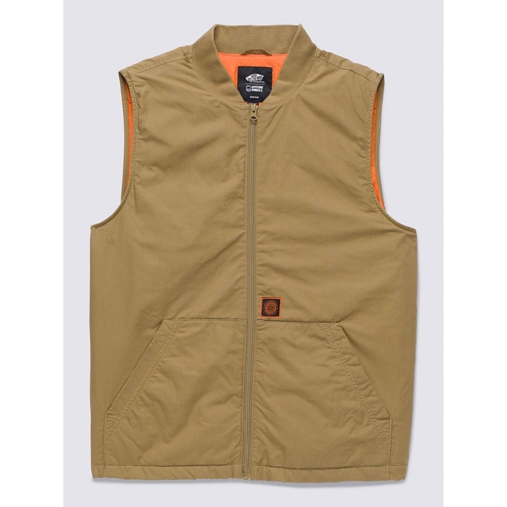 SINOON】 RIBBON DETAIL PUFFER VEST : 2COLOR ベスト