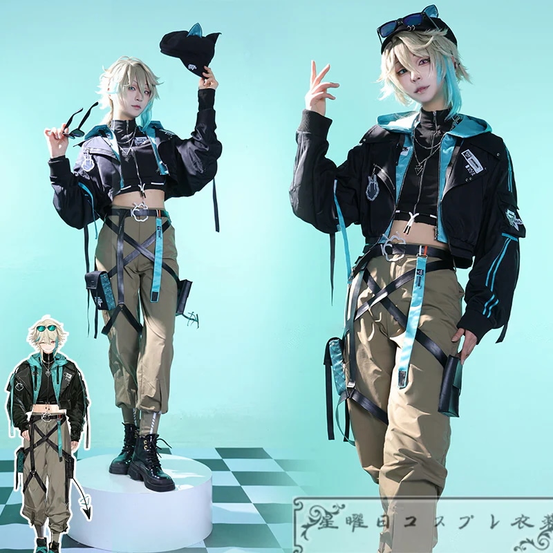 在庫品 Vtuber にじさんじ VirtuaReal アザ 新衣装 コスプレ衣装 コスチューム