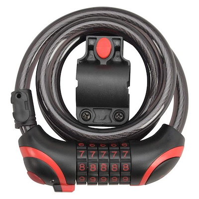他サイト： CANL-001(46243) LEDライト付ワイヤーロックの商品画像
