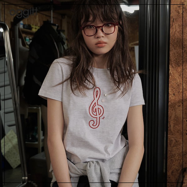【OGGITT】 Note T-shirt Melange 正規品