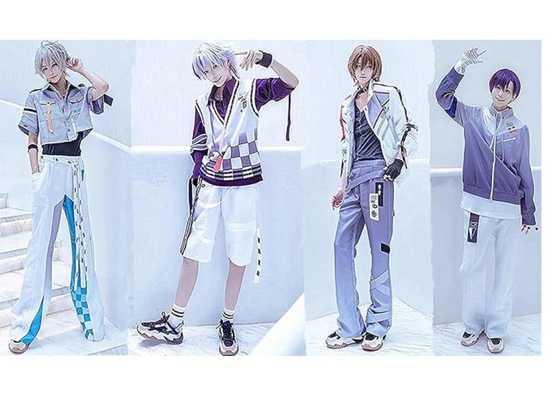 にじさんじ 不破湊 加賀美ハヤト 甲斐田晴 剣持刀也 コスプレ 衣装 ウィッグ 追加可 服 ハロウィン コスプレ衣装 ROF-MAO コスチューム 文学際 アニメ イベント 仮装 ゲーム 仮装