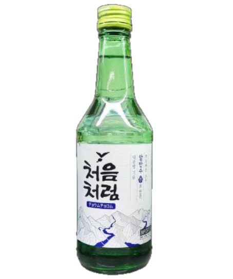 （送料無料）　チョウムチョロム焼酎360ml　20本1BOX　韓国食品0107-1