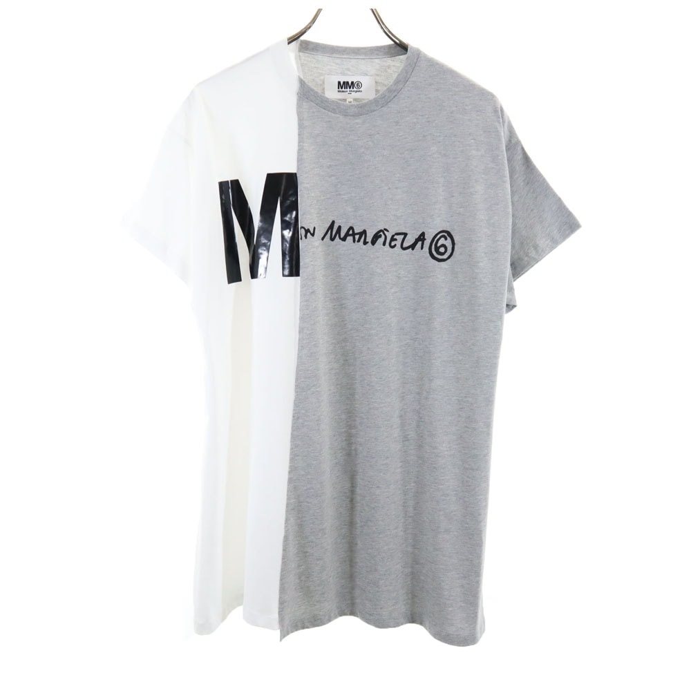 未使用 半袖 デザイン Tシャツ 10 グレー系 Martin Margiela タグ付き レディース 5,611円