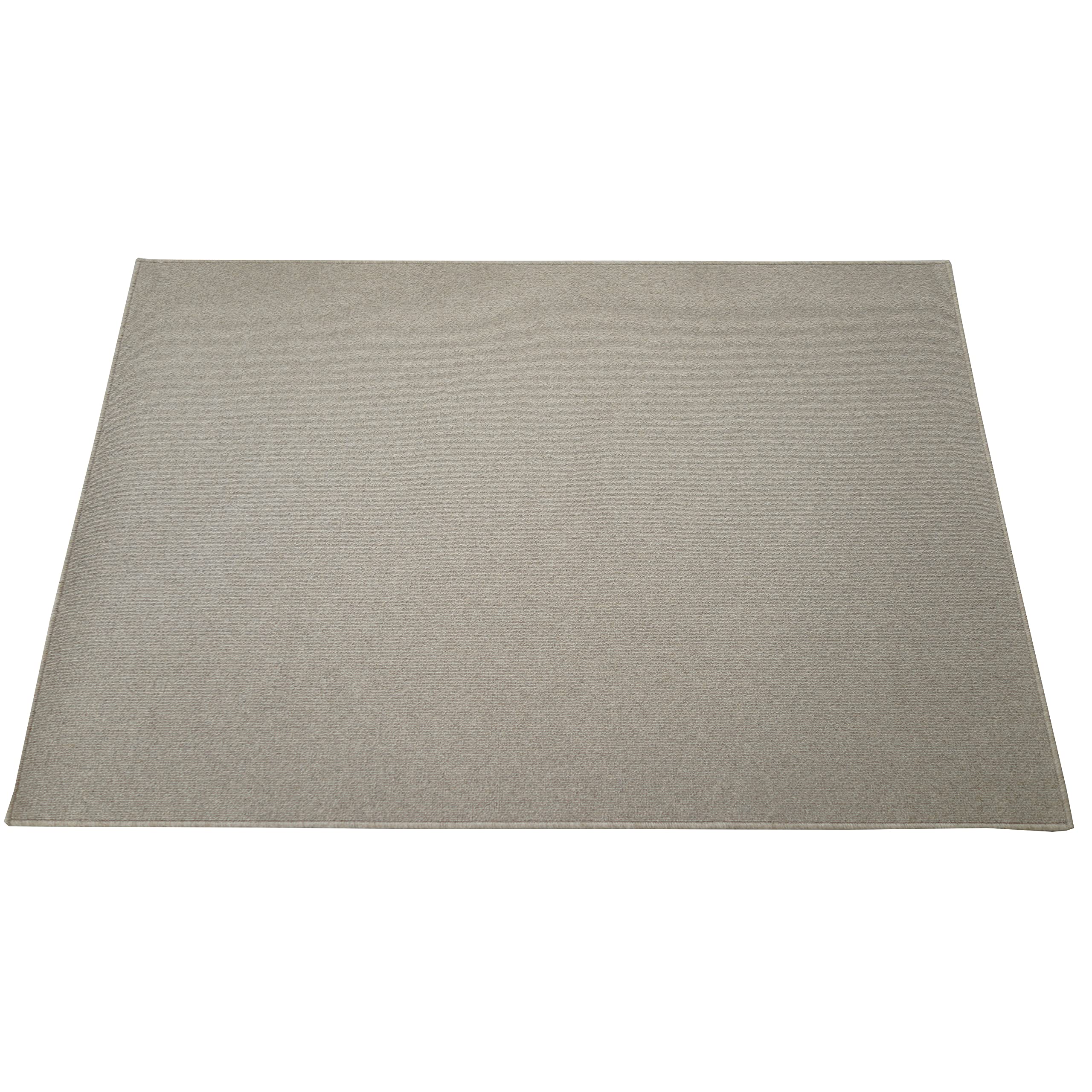 スミノエ(Suminoe) オーダーラグ アイボリー 幅90cm ×長さ110cm SCOT PLAIN 防炎 消臭