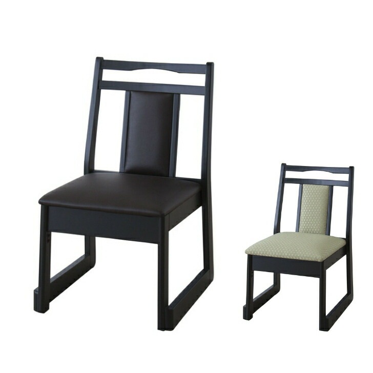 チェア スタッキング ロータイプ 和室 一人掛け 料亭 旅館 神社 お寺 宴会 座敷 法事 たたみ用 高椅子 和風 BC-335 ダークブラウン グリーン 完成品 風格 19,380円