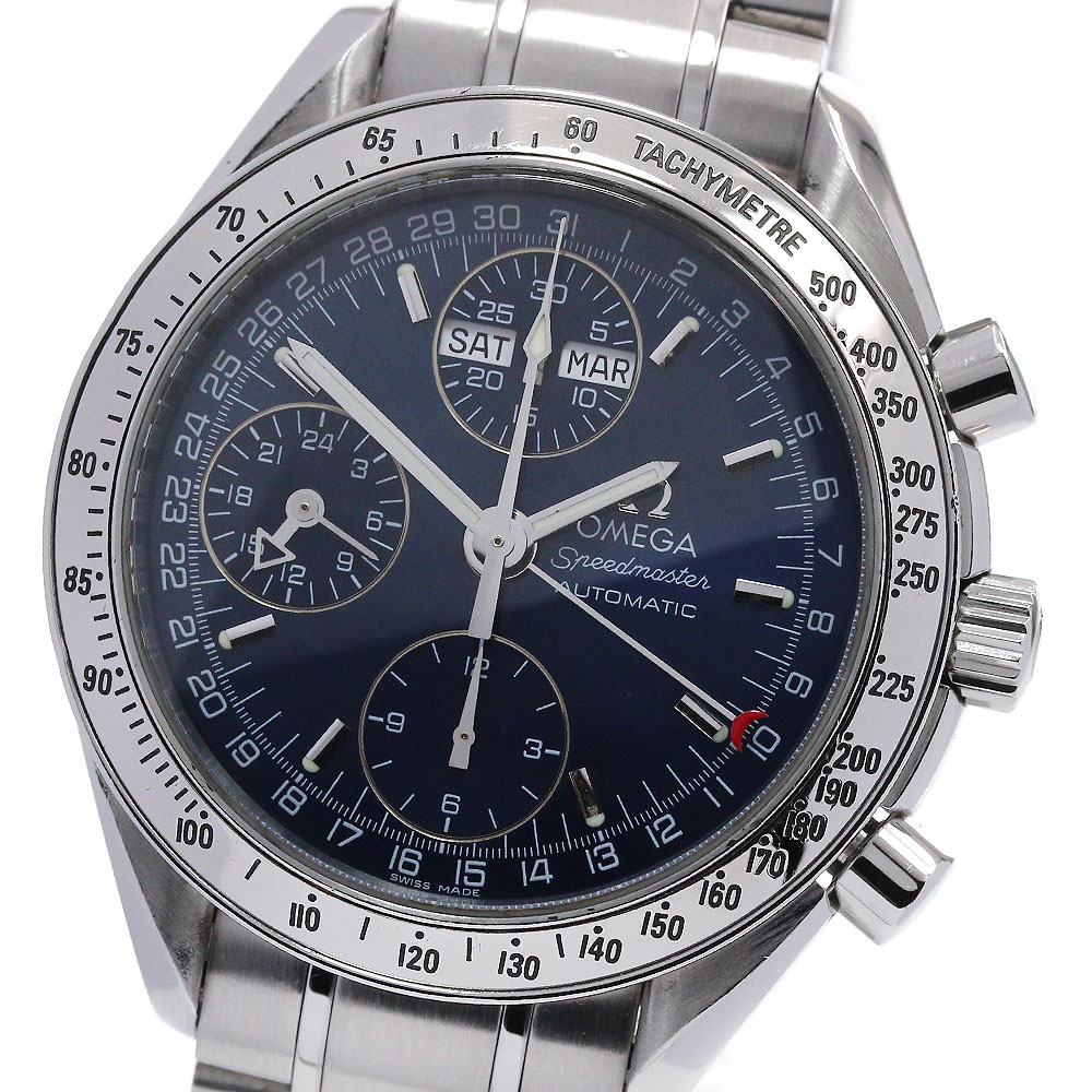 オメガ OMEGA 3523.80 スピードマスター トリプルカレンダー クロノグラフ 自動巻き メンズ 良品 _844096【中古】