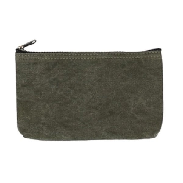 （まとめ買い）ペンケース ソフト筆入 Wanofu（和の布） 倉敷帆布 L カーキ PCW211-18-KHK [x3]