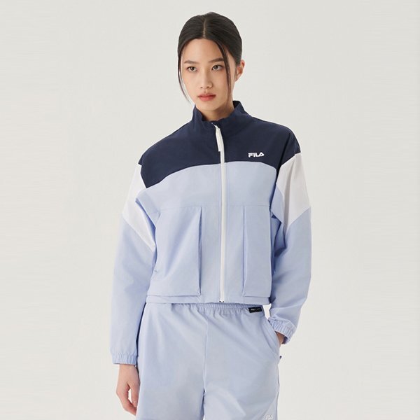 FILA ストレッチ 切り替えジャケット