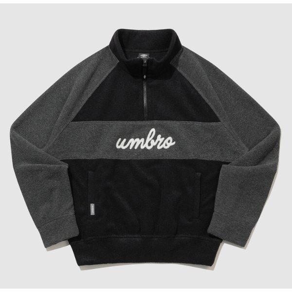 ウーマンズ フラフィ スタンネック ハーフジップアップ マンツーマン UQ422CFSN1 BLK0 BBD0 SCW0