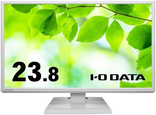 アイ・オー・データ機器 ワイド液晶ディスプレイ 23.8型 1920×1080 アナログRGB・HDMI ホワイト スピーカーあり LCD-AH241EDW-B