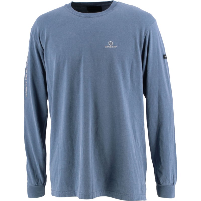 grande(グランデ) ガーメントダイ シシュウ ナガソデTシャツ フットサルナガソデTシャツ (gfph21106-86)