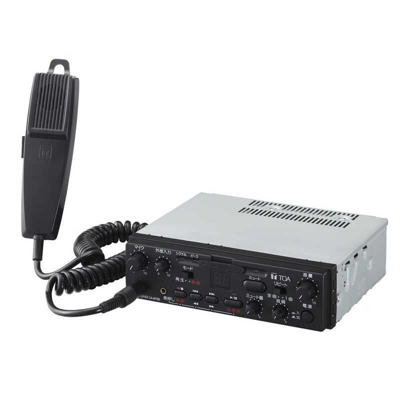 TOA　車載用アンプ 40W SD付　CA-407SD
