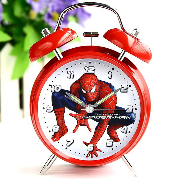 匿名配送可能　スパイダーマン　目覚まし時計　新品　未使用 2025年最新】スパイダーマン 目覚まし時計 の人気アイテム