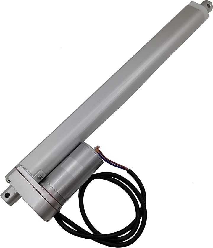 電動 シリンダ アクチュエータ 750N 10mm/s DC 12V 農業 産業 リフター 福祉 介護 リフト DIY(300mm)