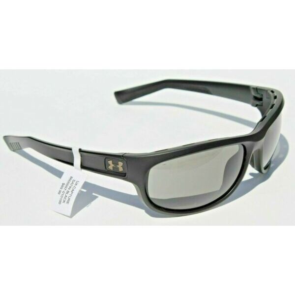 アンダーアーマーCapture Sunglasses Satin Black/Gray NEW Sport/Cycle $90