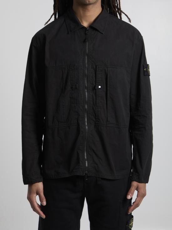 STONE ISLAND Men Long Tops L1S151200005 BLACK