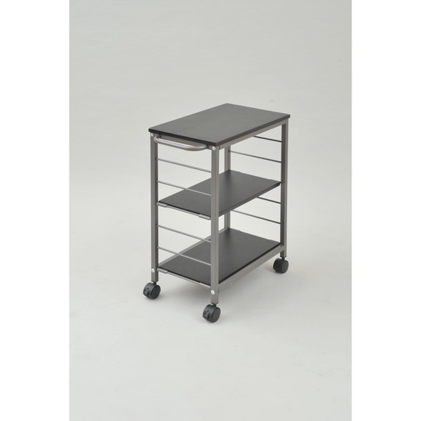 MMG-7030C BK/BR [可動棚マルチワゴン] メーカー直送