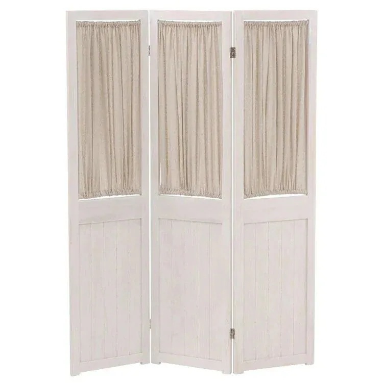 【目玉商品】パーテーション アンティークホワイト MS-5413AW (TD) (代引不可)