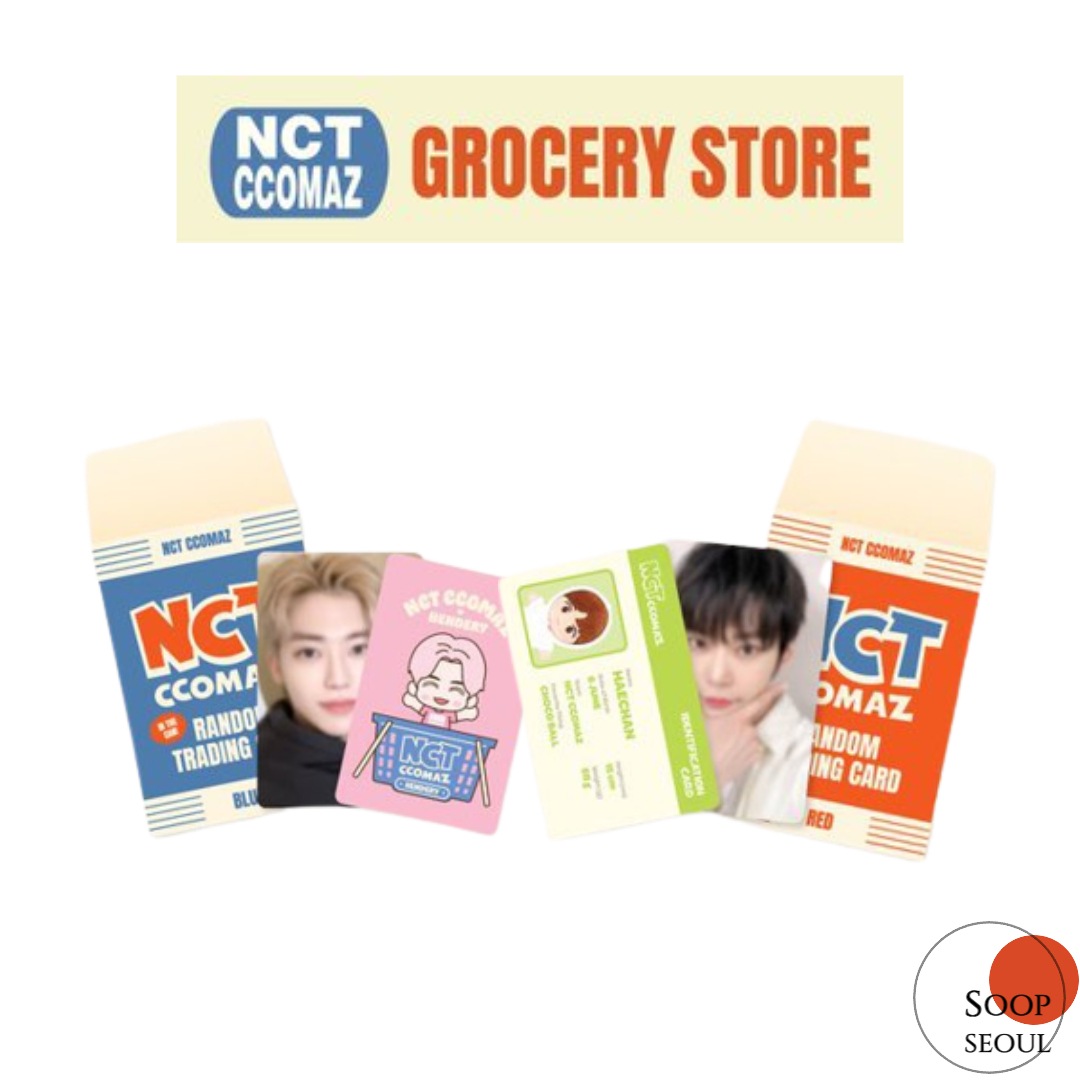 NCT CCOMAZ Official Random Trading Card / Red, Blue / 5SET photocard
