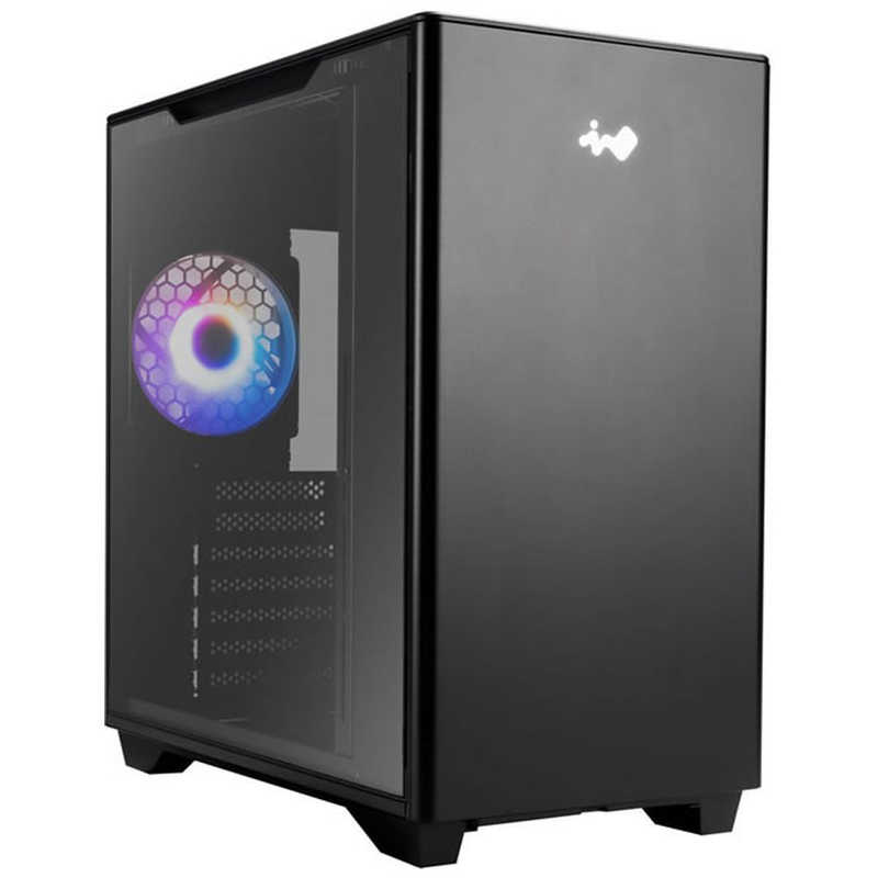 INWIN　PCケース［Micro ATX /Mini-ITX］A3 ブラック　IW-CS-A3BLK-1AM120S