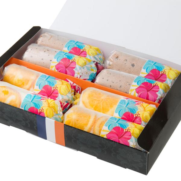 Rolls NewYork アイスロールアソート オレンジ4本 ストロベリーチョコ4本 SISK