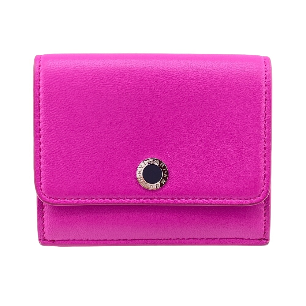 アンブッシュ コンパクトウォレット レザー 三つ折り財布 ピンク レディース ブランド
