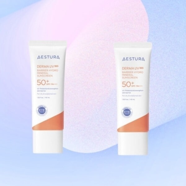 エストラ ダーマ ユーブイ 365 障壁水分 無期限緑茶 日焼け止め 40ml(SPF50+) 2個