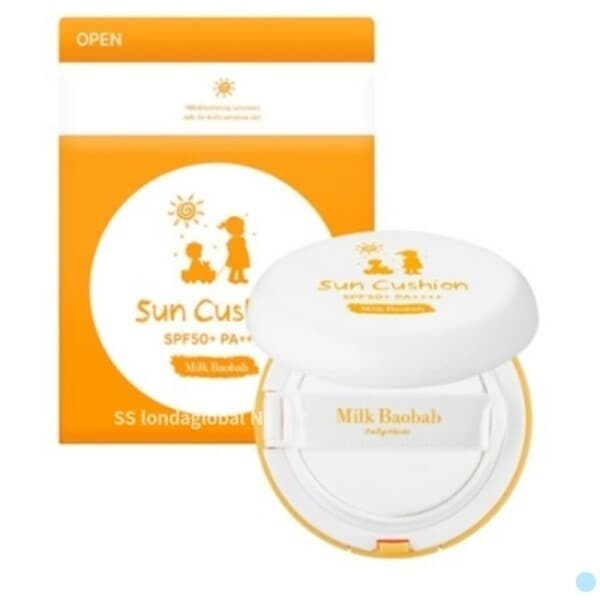 ミルクバオバブ ベビーアンドキッズ サンクッション 日焼け止め SPF50 + 14g